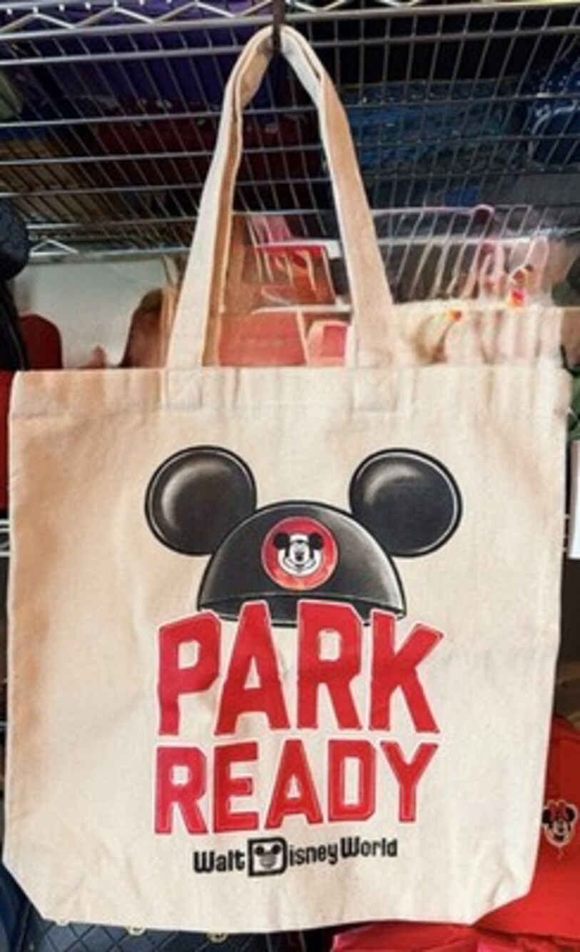 Walt Disney World Park Ready Mickey Mouse Canvas Tote Bag